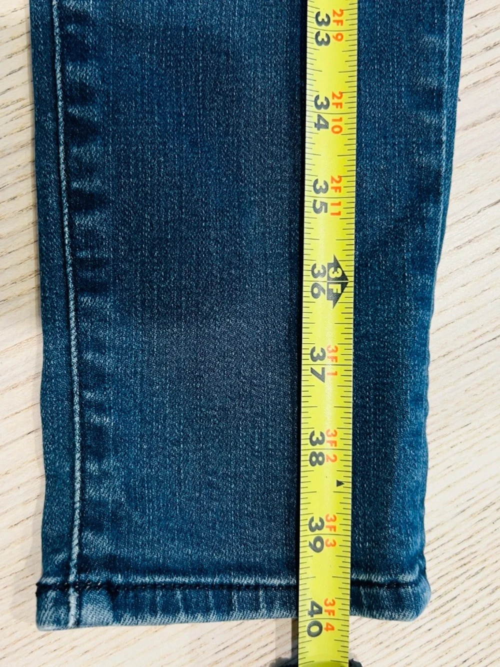 Abercrombie & Fitch Harper Super Skinny Jeans Womens 28 Long / 6L Blue Dark Wash